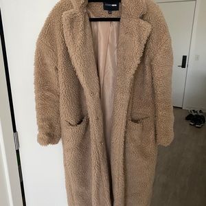 Teddy/ Sherpa long coat